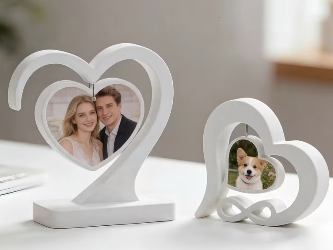 Heart-shaped Photo Frame For Love One